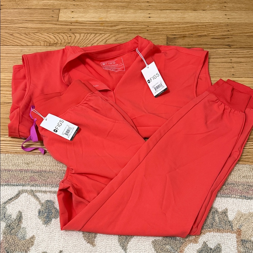 Figs Vibrant scrub set brand new Rafaela top jogger bottom. #29
